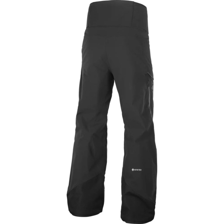 Pantalones De Esquí Salomon Gravity Gore Tex Hombre Negros | MX KTQL018